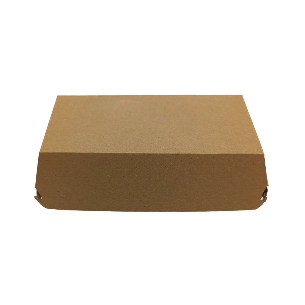 Lunchboxen | Papier | ungeteilt | 205x107mm | braun